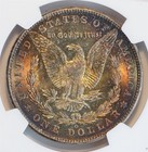 1903 O Morgan Silver Dollar MS 64 NICE RAINBOW TONED — photo 8