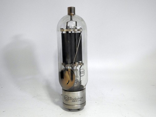 APPEARS TO BE ALMOST UNUSED RCA 805 / VT-143 HIGH POWER AUDIO TRIODE VACUUM TUBE