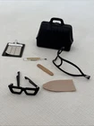 VTG 1963 Dr. John Little Chap Case Glasses Clip Board Thermometer ETC Ken/Barbie