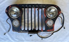 Jeep Cj Grill Cj7 Cj5 Cj8 Factory Grille With Headlight Buckets Bezels Lens