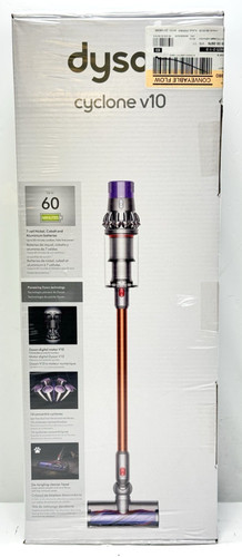 Dyson Cyclone v10 Bagless Cordless Stick Vacuum Cleaner - Copper/Nickel - SV58-A