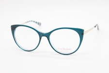 NEW ISAAC MIZRAHI NEW YORK IM30060 TL TEAL GOLD AUTHENTIC EYEGLASSES 52-17