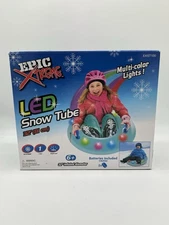 32" Snow Tube LED Epic Xtreme Child Kids Tween Winter Sports