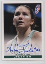 2007 Rittenhouse WNBA Auto Amber Jacobs Auto 0q5k