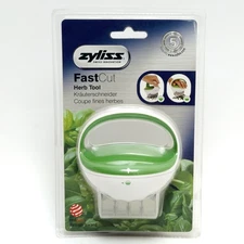 Zyliss FAST Cut Herb Tool Swiss Innovation Award Winning Design Gift for Chef