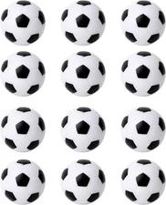 GSE Games & Sports Expert 6/12-Pack Foosball Table Replacement White-12 Pack 