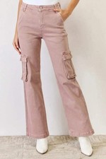 Accessories Trendsi Cargo Wide Leg Jeans Women's High Rise Y2K Style Denim Pants