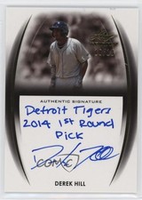 2014 Leaf Trinity Gold 10/10 Derek Hill #A-DH1 Auto 2d9