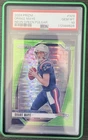 2024 Panini Prizm - Rookies Drake Maye #329 Neon Green Pulsar Prizm (RC) PSA 10