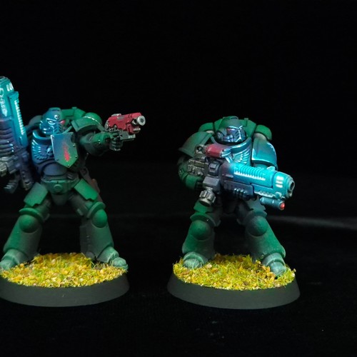 Hellblasters Dark Angels Pro Painted Space Marines Warhammer 40k Games Workshop - Picture 3 of 10