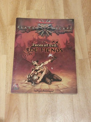 Faces of Evil: The Fiends, Planescape, Dungeons & Dragons, Softcover