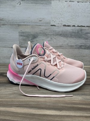 New Balance Fresh Foam Roav V2 Women's Pink Cushioned Lace-Up Mesh Sneakers 6.5