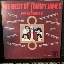 The Best Of Tommy James  The Shondells LP Vinyl - Roulette Records