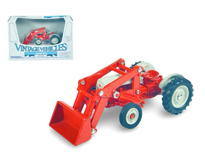 2512 Ertl Orange Ford 8N Tractor w/Front Loader ~ 1:43 Diecast New