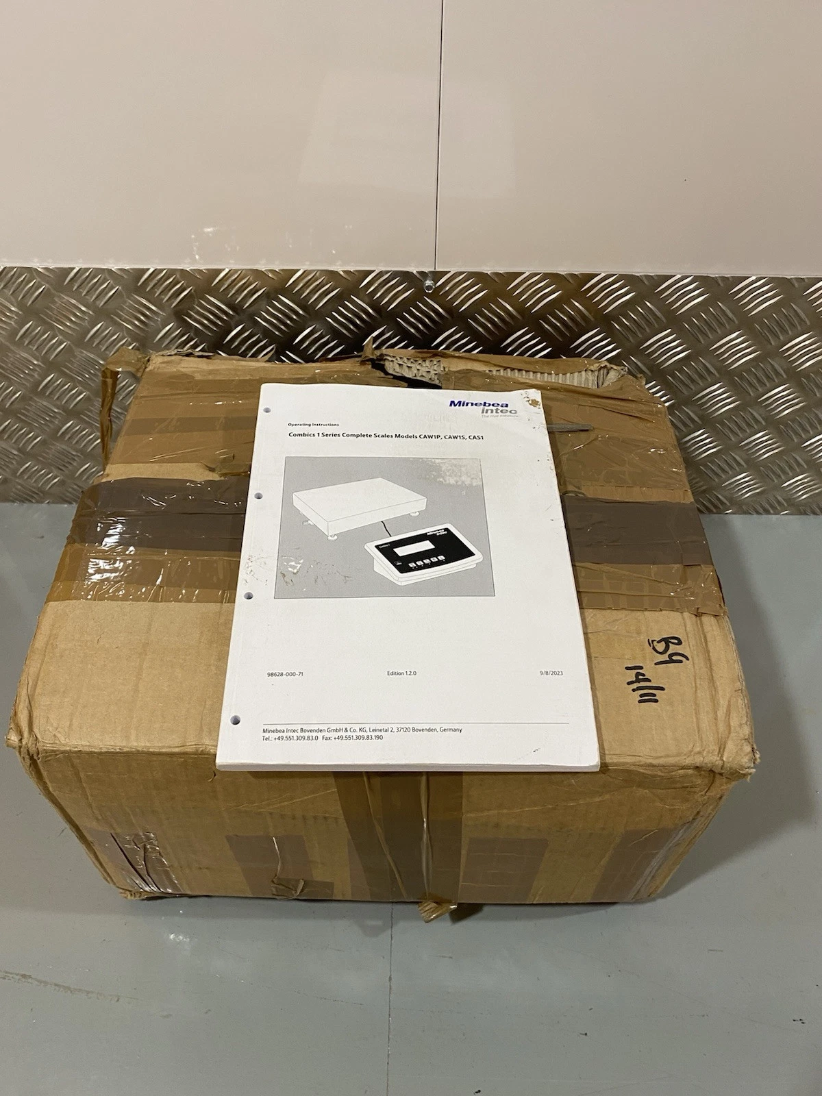 Minebea Intec Combics 1 Stainless Steel Weighing Scales Control Unit Brand New