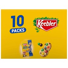 Keebler Chips Deluxe Minis Made with M M  s, Chocolate Chip Cookies, 1 oz Pouches