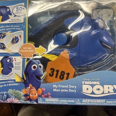 2016 Disney Pixar Finding Nemo My Friend Dory Talking Moving Toy Bandai *New