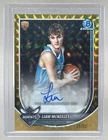 Liam McNeeley 2025 Bowman Chrome #BCA-LM Gold Geometric Refractor RC Auto /50