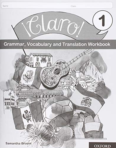 ¡Claro! 1 Grammar Vocabulary and Translation Workbook (Pack of 8) - Image 5