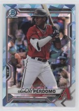 2021 Bowman Sapphire Edition Aqua Refractor 22/99 Geraldo Perdomo #BCP-109 6h8