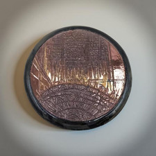 Piatto decorativo Albino REGGIORI (1933-2006)