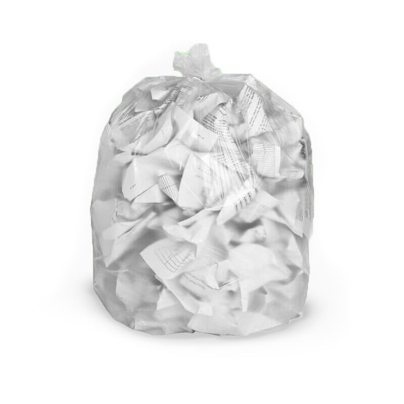 Bolsas De Basura Transparentes Ámbar 75x90 Cm 20 Kg - Recogida De Residuos