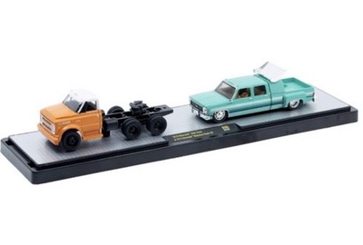 M2 MACHINES '70 CHEVY C60 TRUCK & '74 CHEVY CHEYENNE SUPER 30