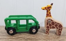 Brio World 33724 Plastic  Wooden Giraffe  Wagon Accessory