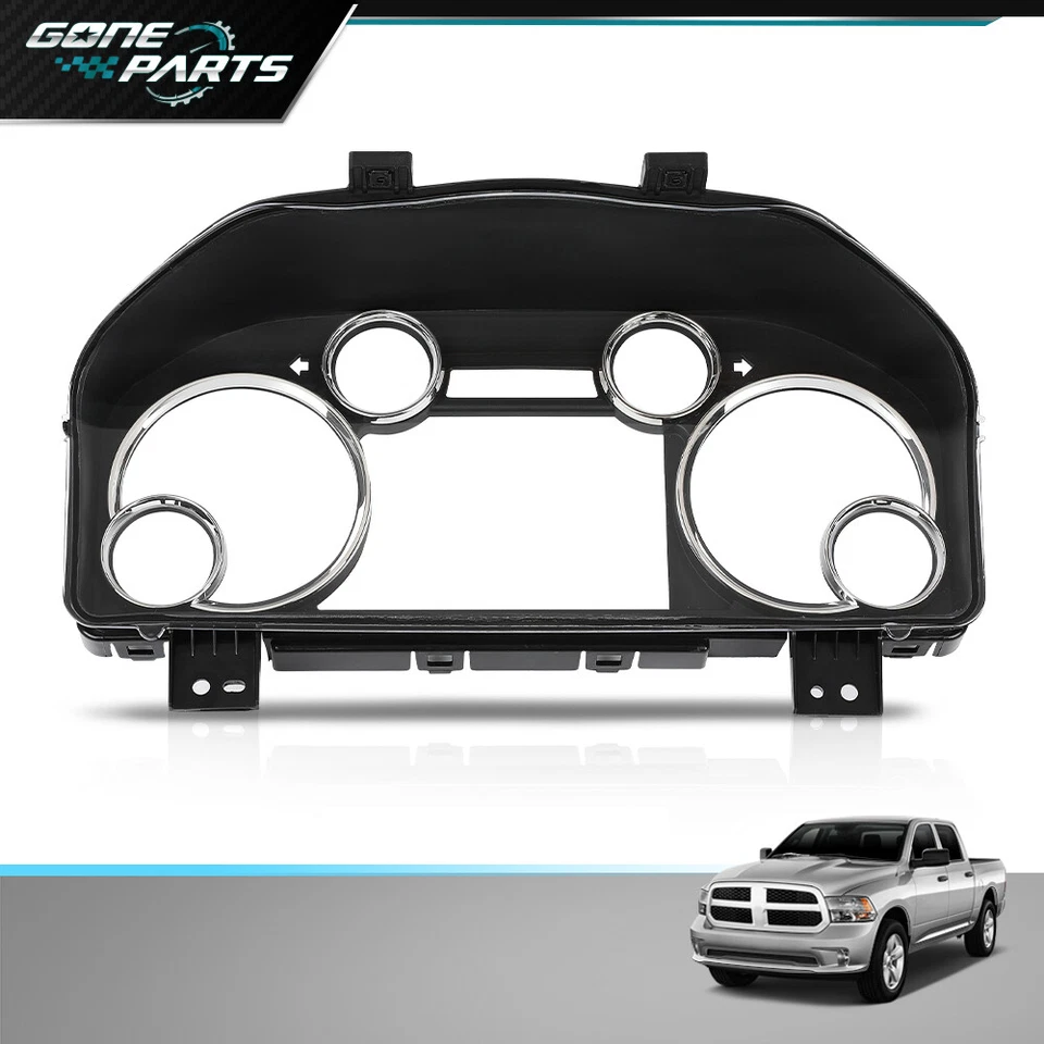 Instrument Speedometer Gauge Cluster Lens Fit For 2013-2018 Dodge Ram 1500 2500 - Image 2 of 4