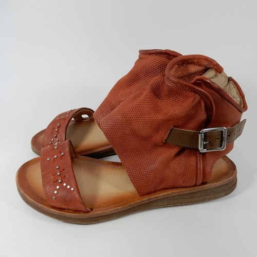 Miz Mooz Forge Comfort Flat SANDALS Size 36 5 5.5 Rust Leather Boho NEW $159 - Bild 1 von 12