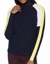 Bogner Fire  Ice Marietta Midnight Navy Sweater Size Small L42711