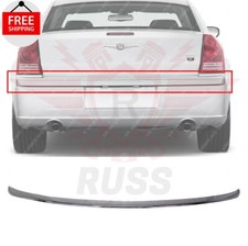 New Rear Bumper Trim Chrome Fits 2005-2010 Chrysler 300 Sedan 4-door Ch1157811