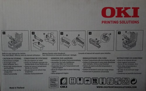 OKI 43381723, Cyan, Original - Image Drum, C5800 C5900 C5550MFP New, Genuine OVP - Afbeelding 5 van 5