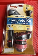 Korky QuietFILL Platinum Complete Universal Toilet Repair Kit 4010MP New