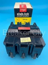 Federal Pacific 70 Amp 3 Pole Type NA Circuit Breaker FPE 240V 70A 3P *NEW