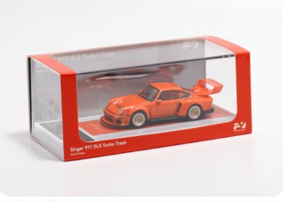 ミニカー Finclassically 1/64 Singer 911DLS Turbo Finclassically 1:64 Singer 911 DLS Turbo Street Gold