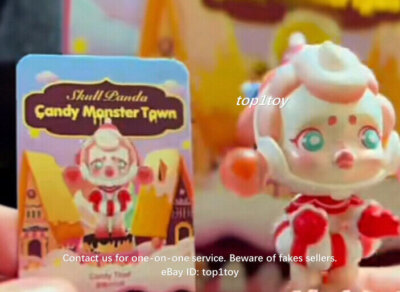 POP MART x SKULLPANDA Candy Monster Town Candy Thief Mini Figure