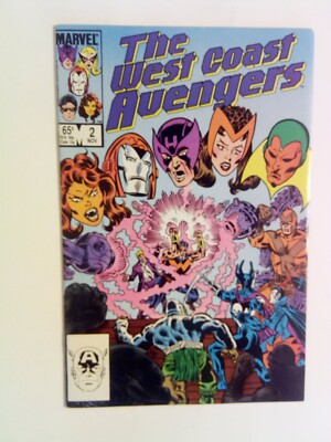 The West Coast Avengers v2 #2 Marvel 1985 VF/NM Scarlet Witch Vision Grim Reaper