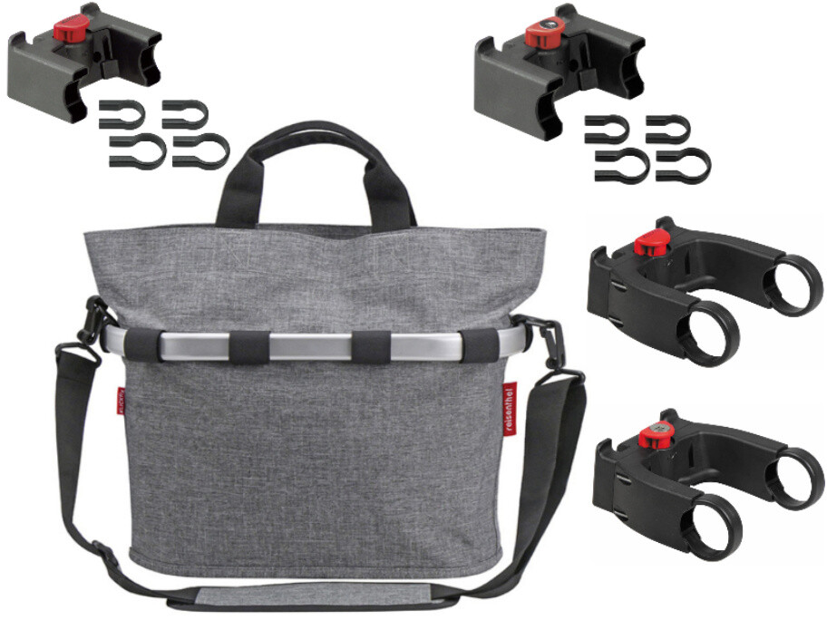 Rixen Kaul Klickfix Bikebasket Oval S Lenkertasche Korb twist - Main Image