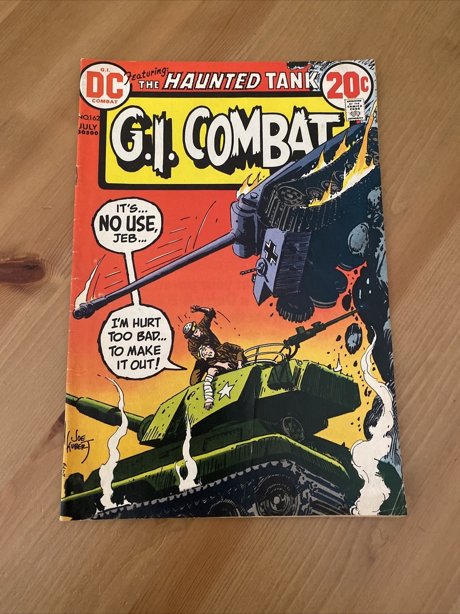 G.I. Combat Vol. 21 #162 The Haunted Tank! July 1973 DC Comics