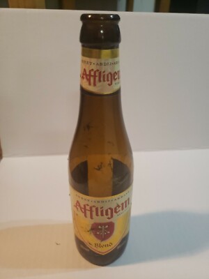 AFFLIGEM BLONDE  330ML BEER BOTTLE (EMPTY) QUEBEC CANADA 
