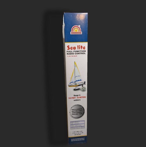 Golden Bright Sea Lite RC Radio Control Yacht Sailboat Boat 1-25 Scale - Picture 4 of 5