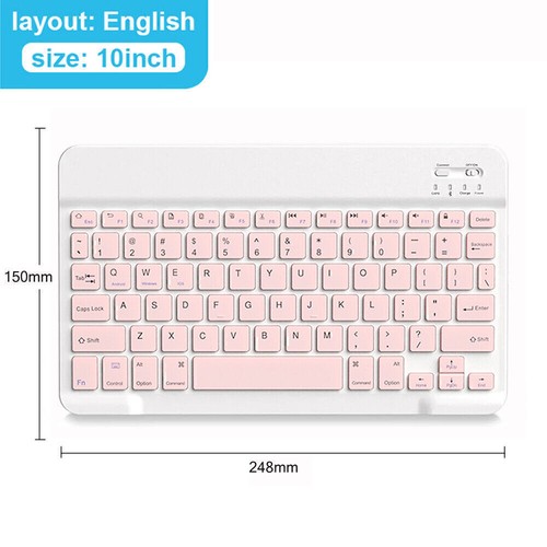 Keyboard Case Mouse For Samsung Galaxy Tab S10 FE/S9 FE S9 S8 S7 S6 Lite A9 Plus - Picture 15 of 53