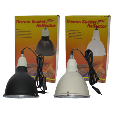 Lucky Reptile Thermo Socket plus Reflector klein - weiß o. schwarz