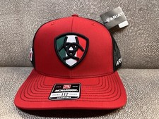 Ariat Western Mens Cap ,Red Hat Ariat Logo