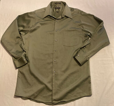 mens dress shirts size 18 32 33 Van Heusen Men's BIG FIT Dress Shirts Poplin (Big and Tall)