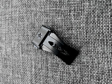 ZENITH 18MM rubber/leather band black clasp f...