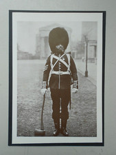VINTAGE MILITARY PRINT- PIONEER SGT STOTON IST BATTALION GRENADIER GUARDS c1890