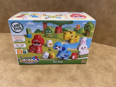 Leapfrog leap builders pet pals new in Box
