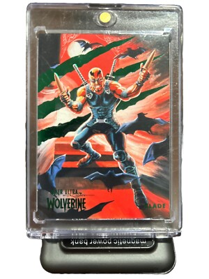 2022 2024 Fleer Ultra Wolverine Green Parallel Blade #5